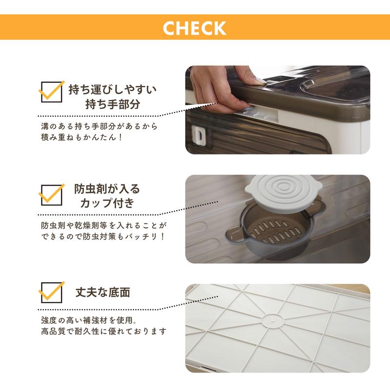 折りたたみ式・積み重ね可能マルチ収納ボックス